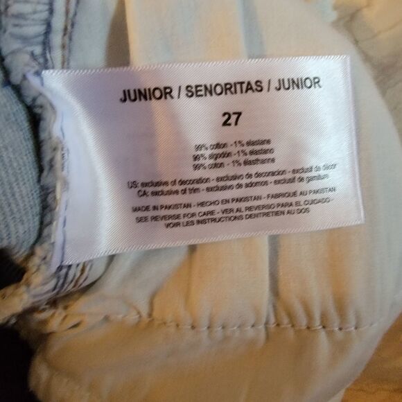 William Rast Distressed Denim Skirt Size 5 - Picture 5 of 5